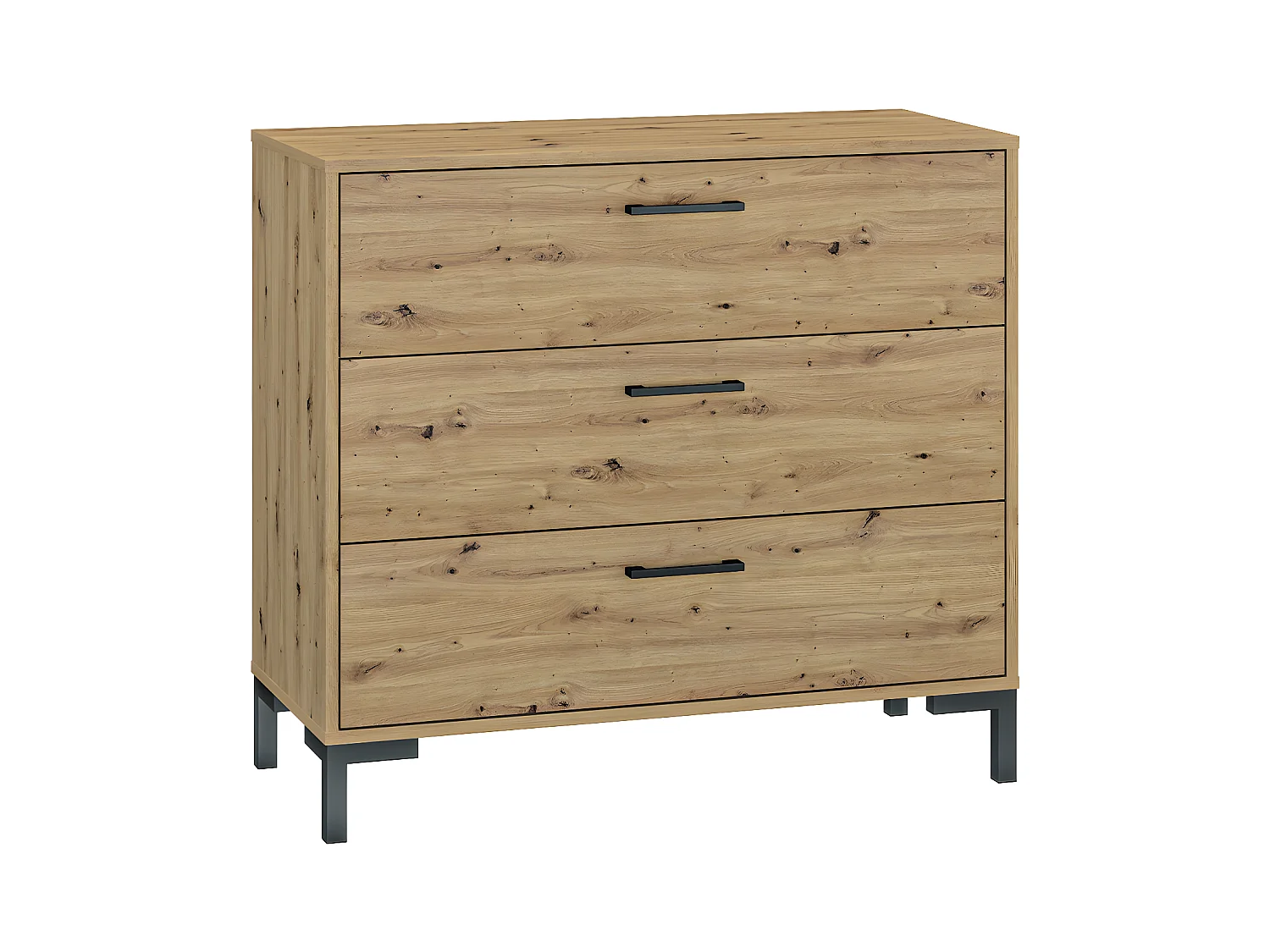 Commode 3 tiroirs Liora Bois