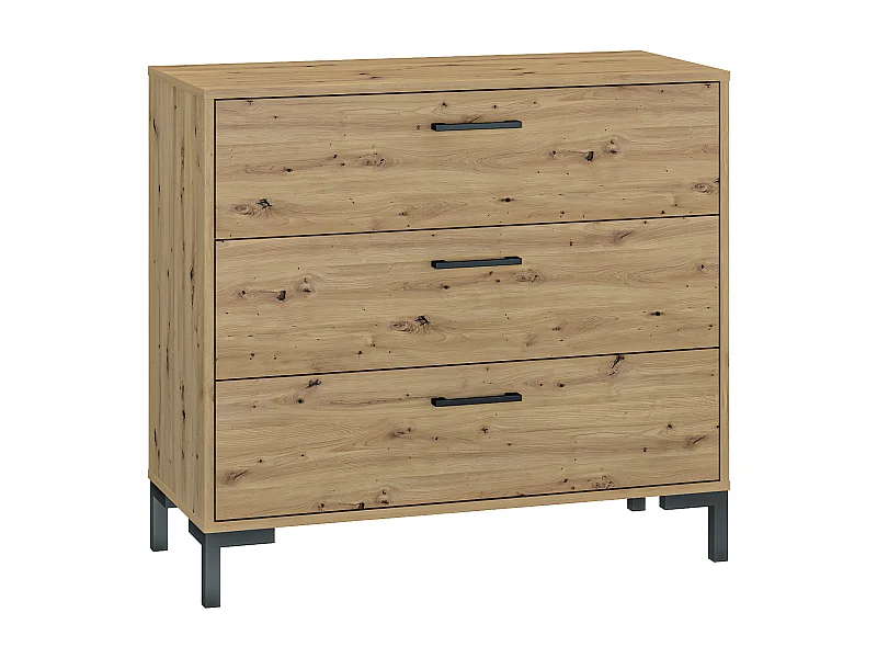 Commode 3 tiroirs Liora Bois
