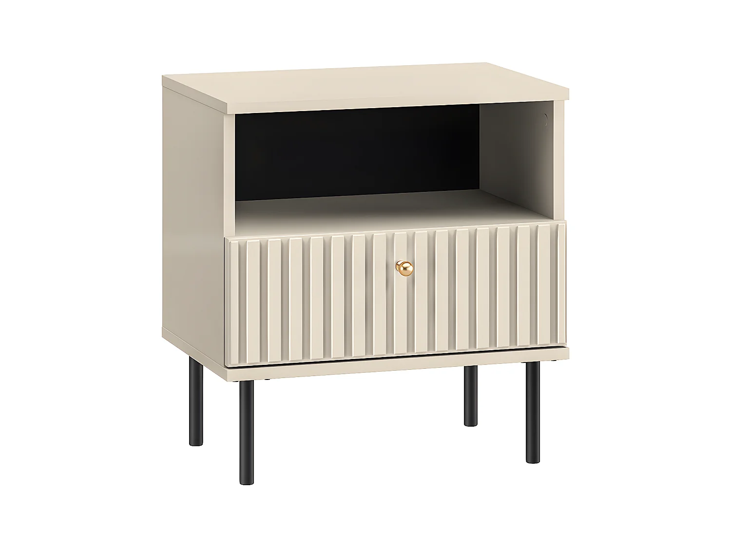 Table basse 1 tiroir Nova Cachemire