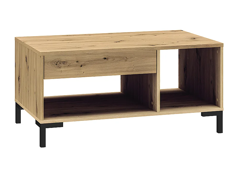 Table basse 1 tiroir Liora Bois
