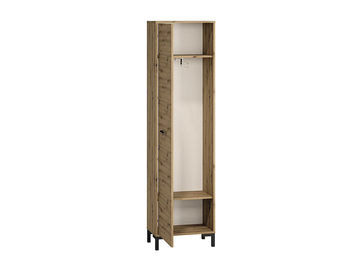 Armoire 1 porte entrée Liora Bois
