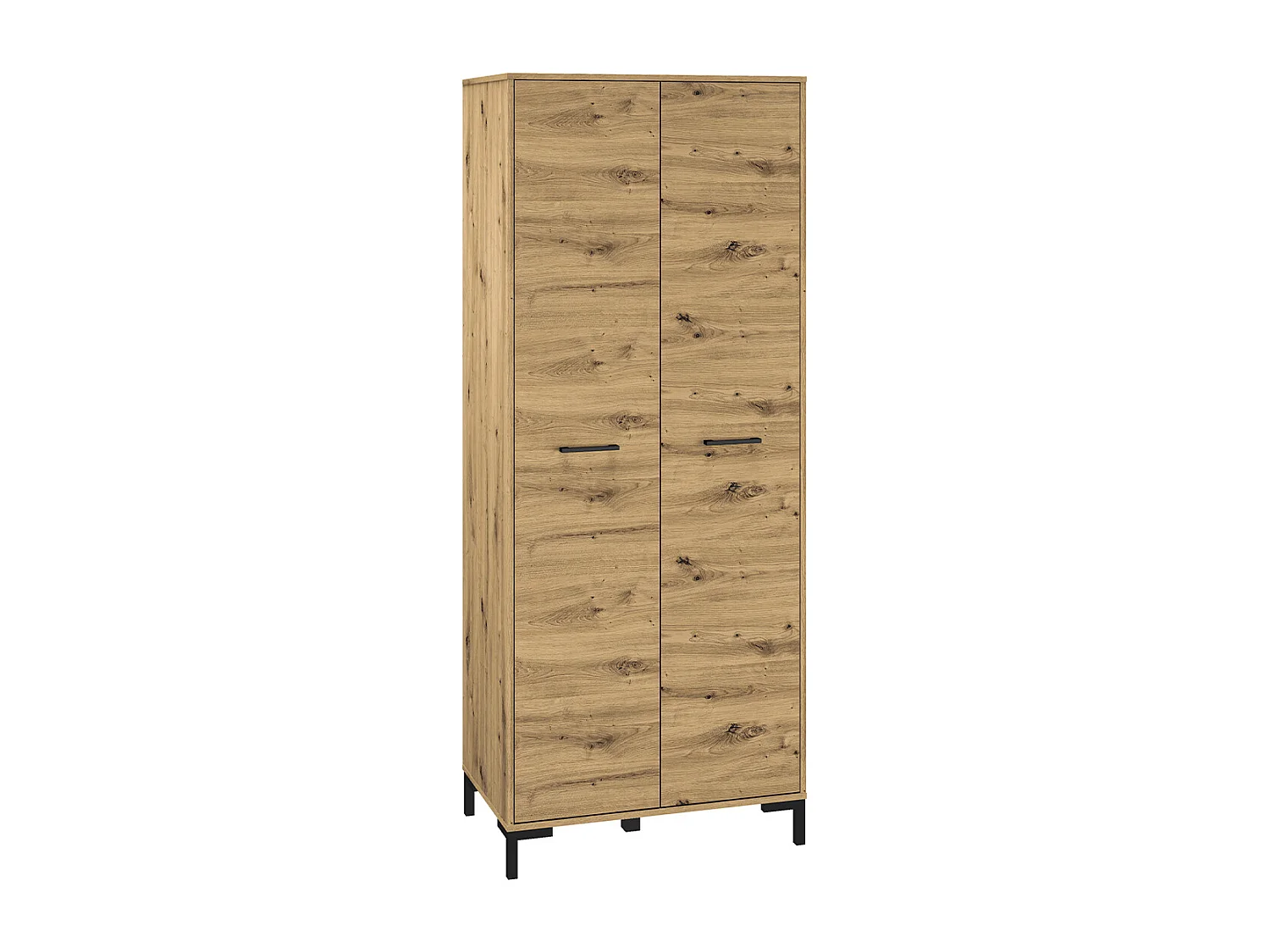 Liora Wood 2-dörrsgarderob