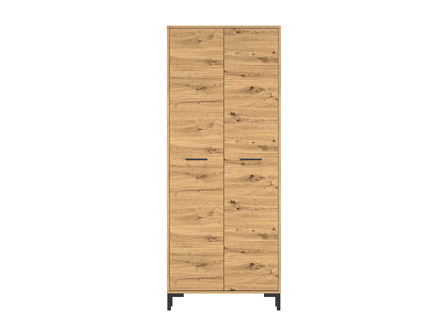 Liora Wood 2-dörrsgarderob