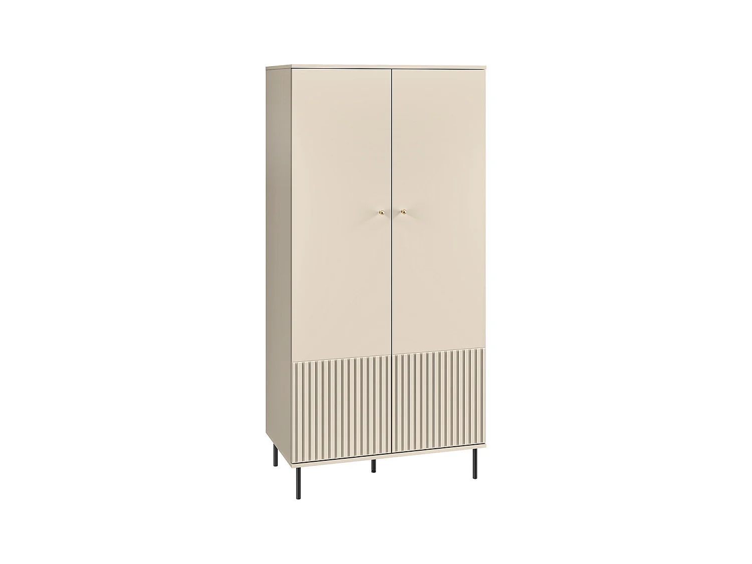 Armoire 2 portes Nova Cachemire