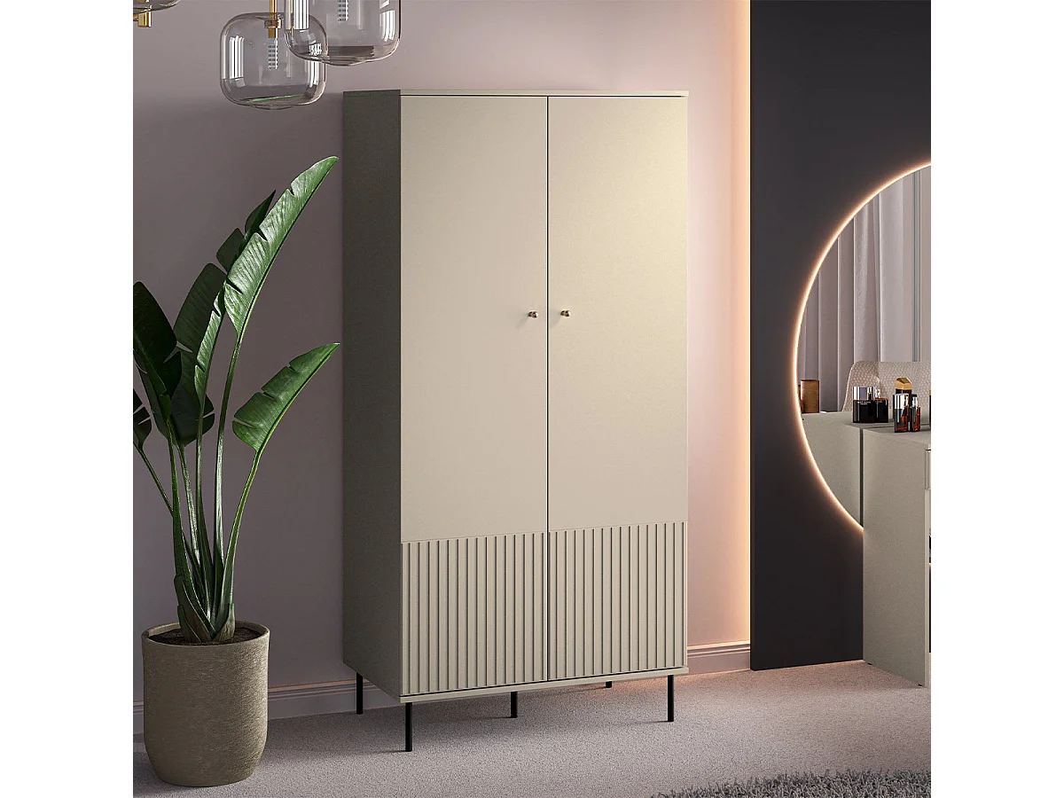 Armadio 2 ante Nova beige 190cm