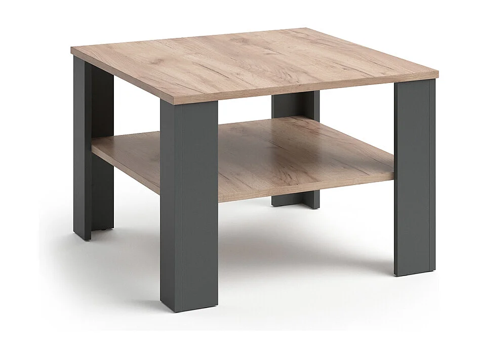 Mesa de centro antracita 60x60x42 homer