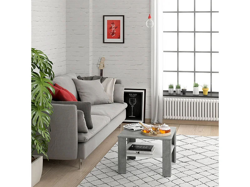 Salontafel beton 60x60x42 homer