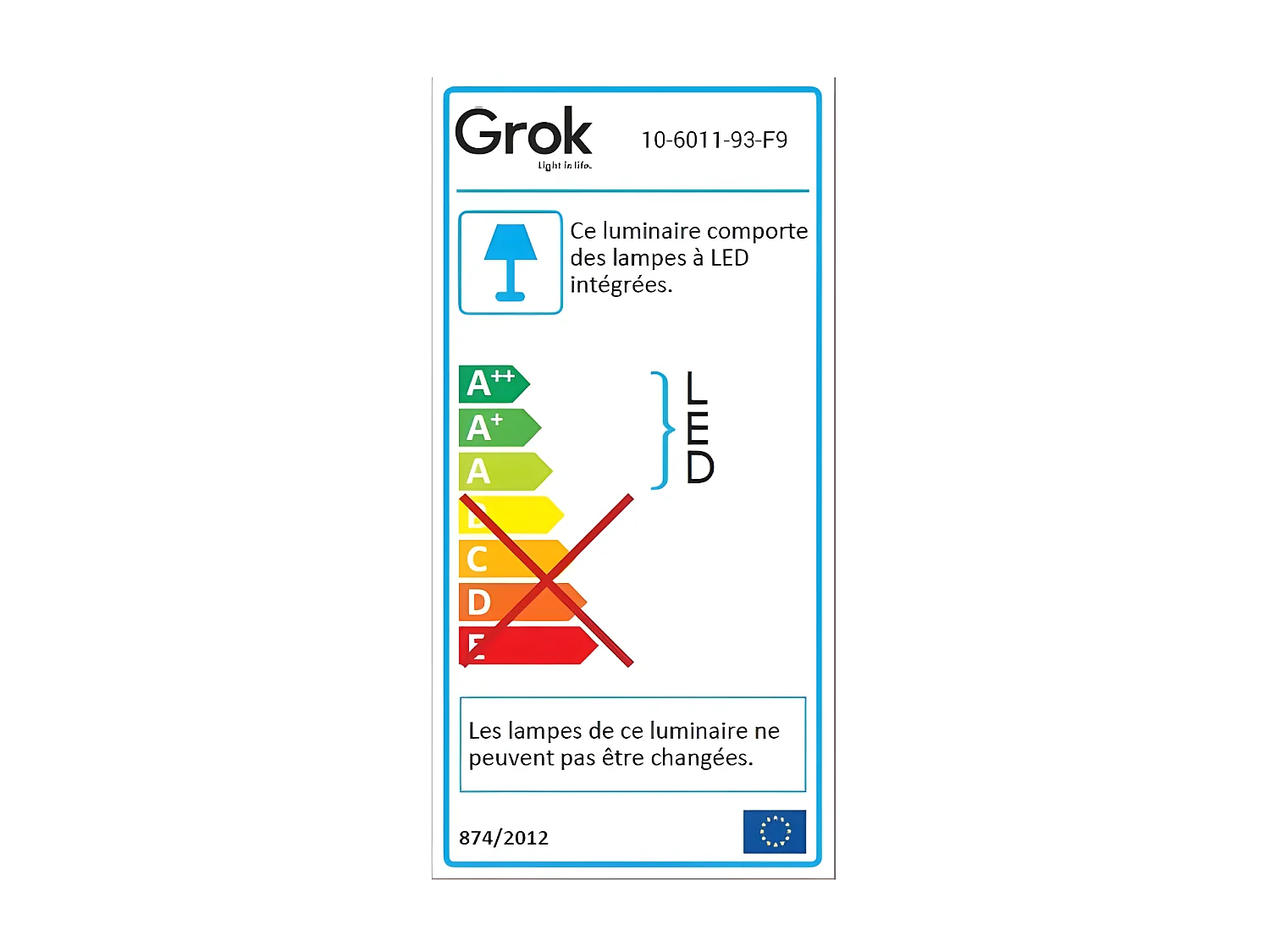 Lampe design Ilargi 32 cm