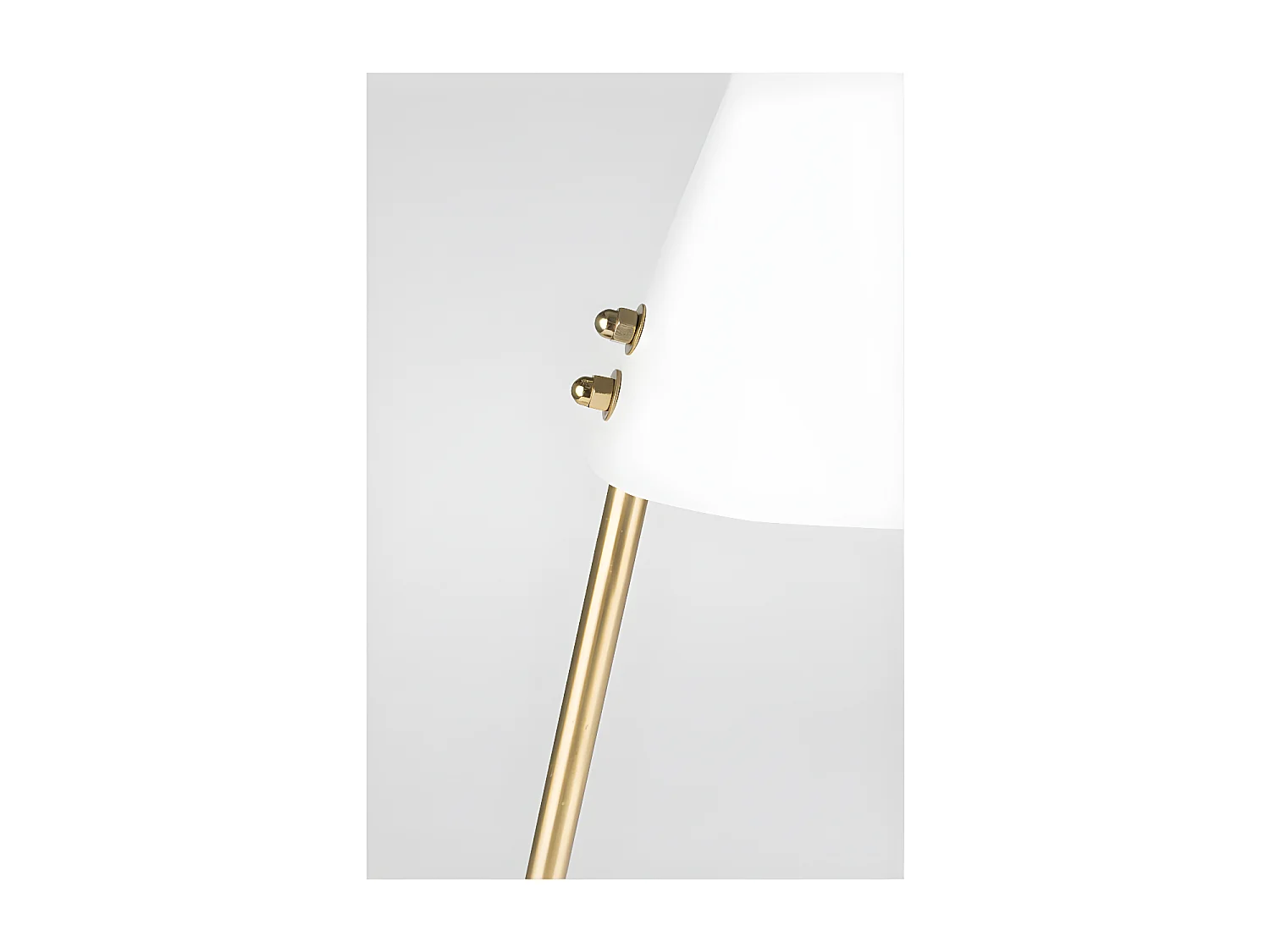 Lampe déco Lizzy, Métal, Blanc