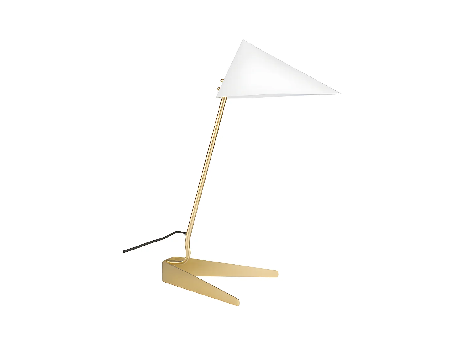Lampe déco Lizzy, Métal, Blanc
