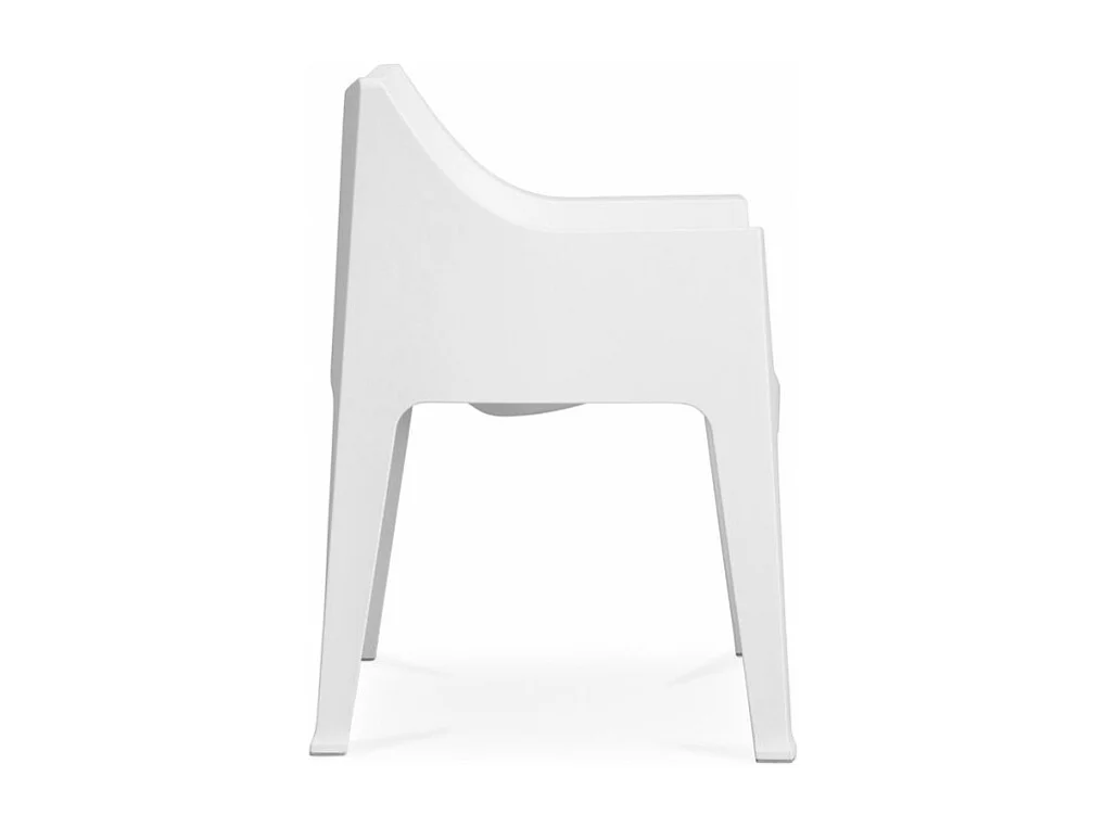 Chaise fauteuil d'intérieur et d'extérieur avec accoudoirs Geranio