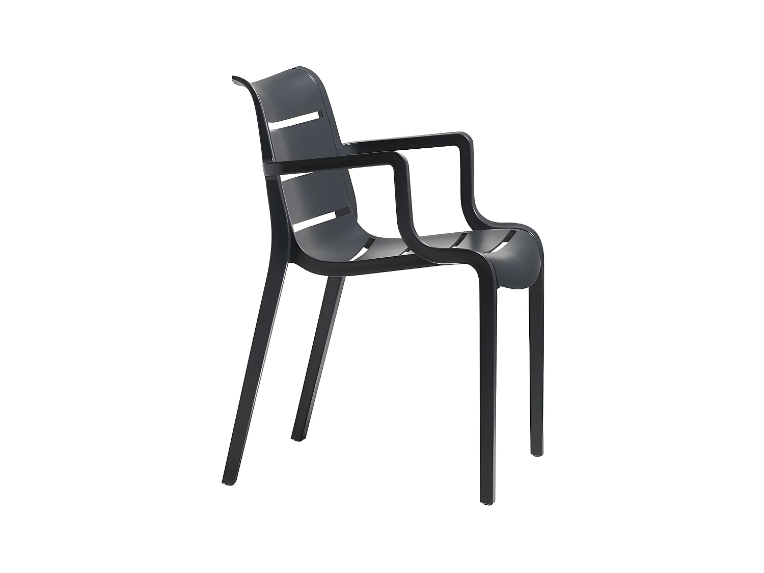 4 Chaises design de jardin - SUNSET - Lot de 4 - deco
