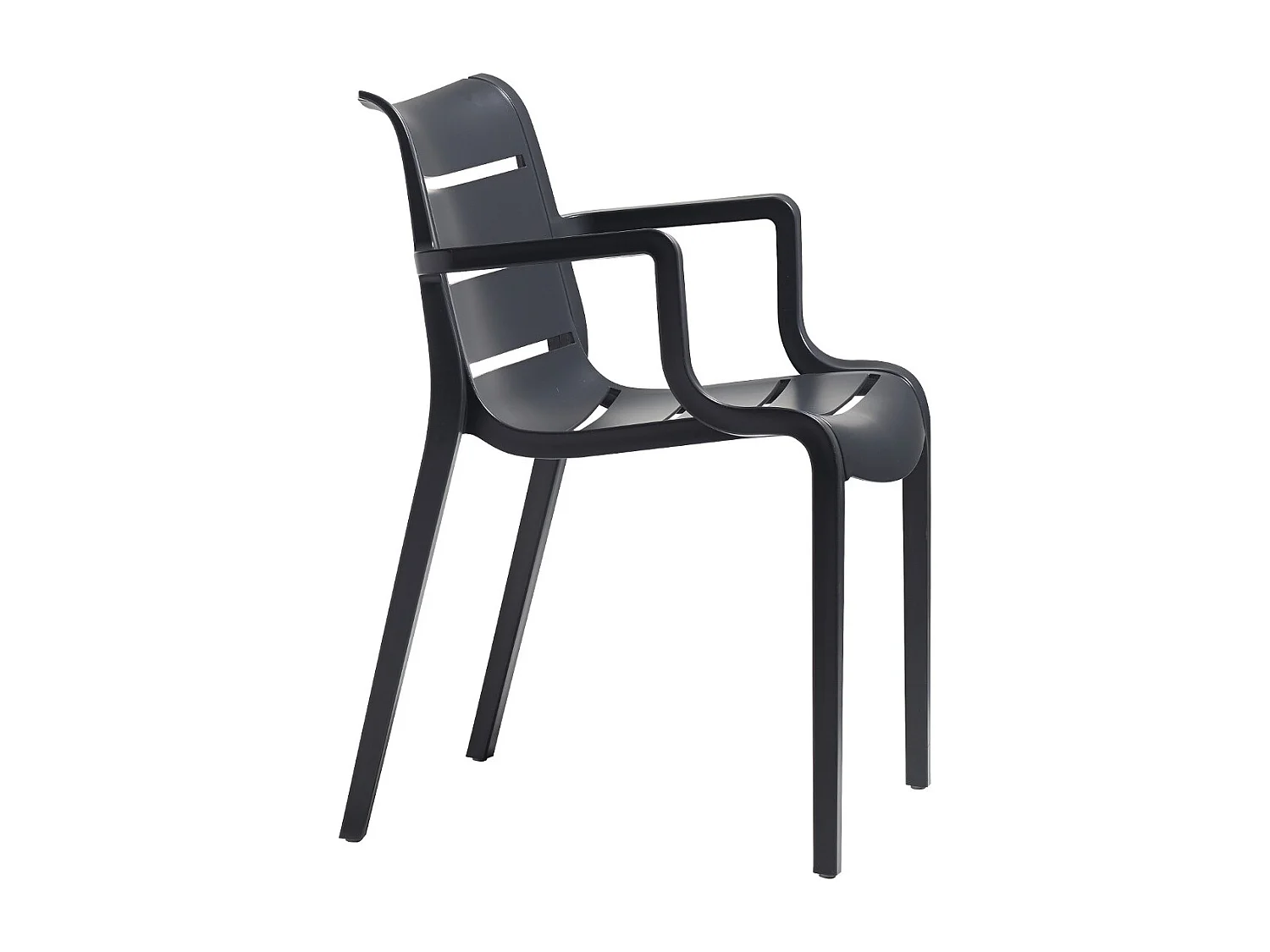 4 Chaises design de jardin - SUNSET - Lot de 4 - deco