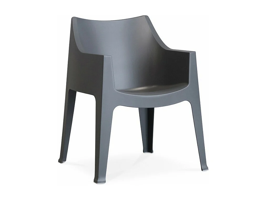 Chaise fauteuil d'intérieur et d'extérieur avec accoudoirs Geranio