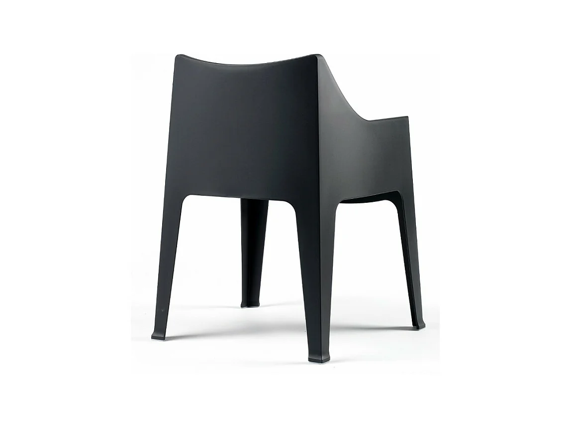 Chaise fauteuil d'intérieur et d'extérieur avec accoudoirs Geranio