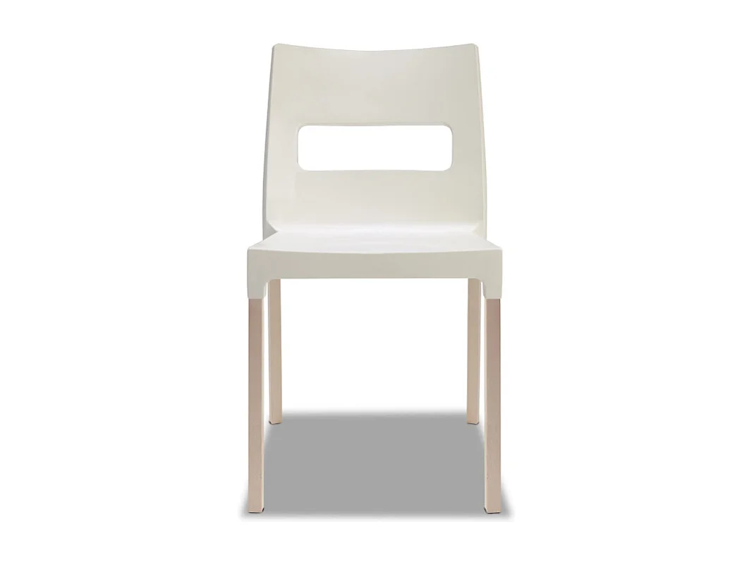 Lot 2 chaises NATURAL MAXI DIVA pieds bois