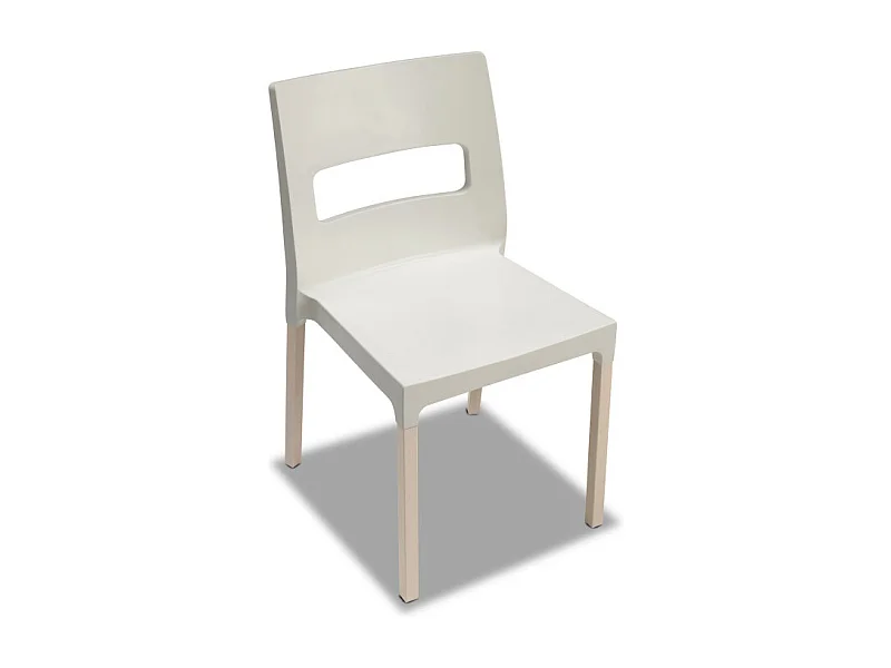 Lot 2 chaises NATURAL MAXI DIVA pieds bois