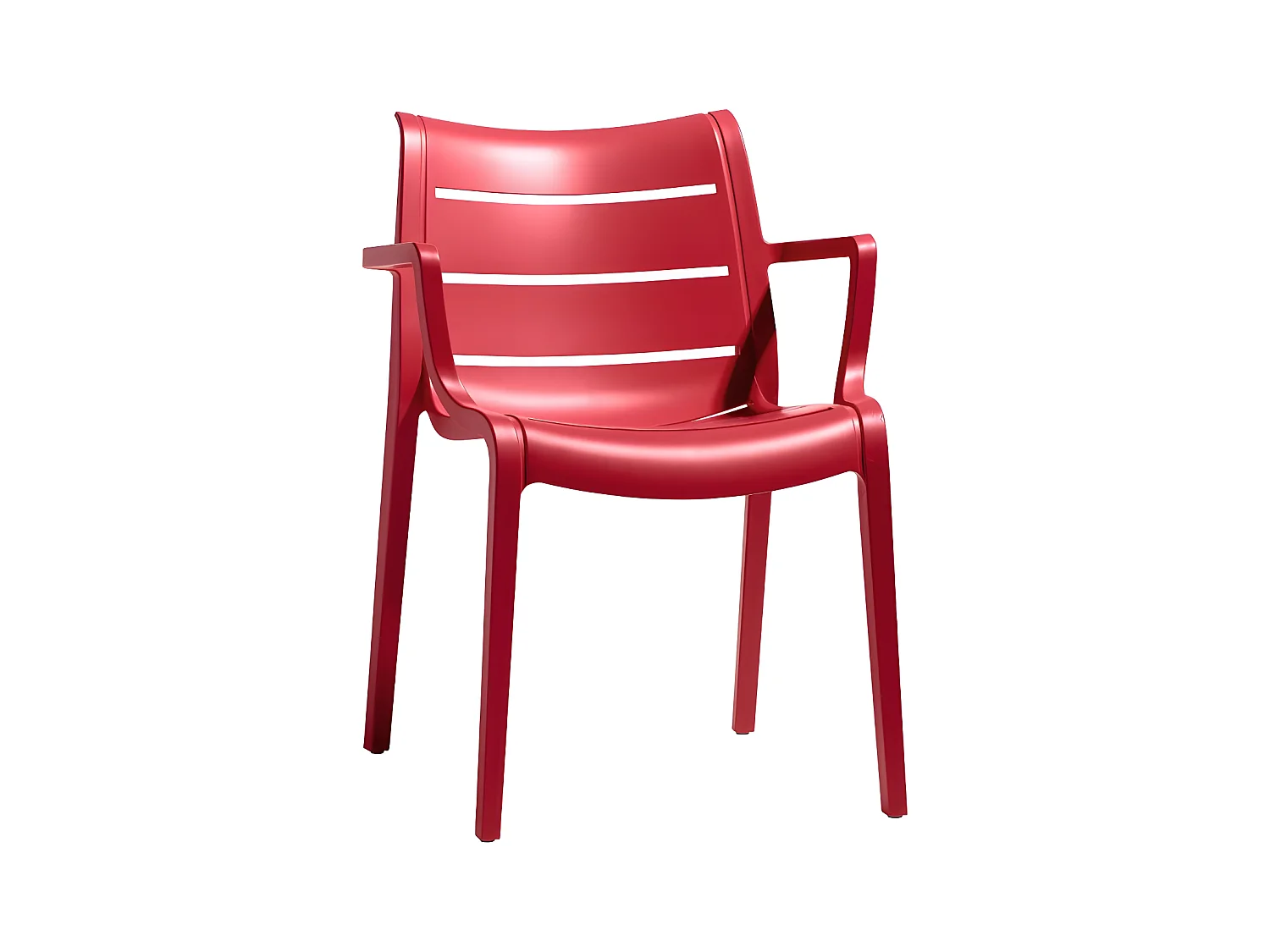 4 Chaises design de jardin - SUNSET - Lot de 4 - deco