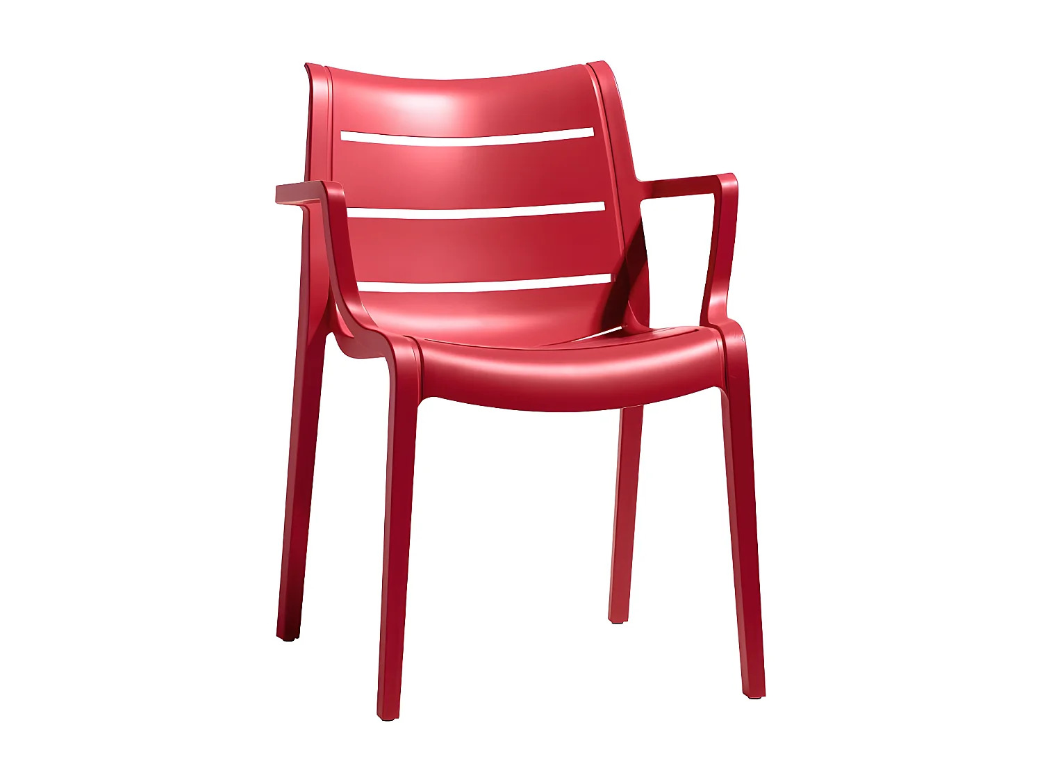 4 Chaises design de jardin - SUNSET - Lot de 4 - deco