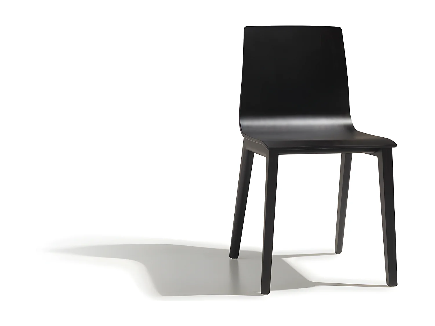 Chaise déco Smilla, Bois, Marron