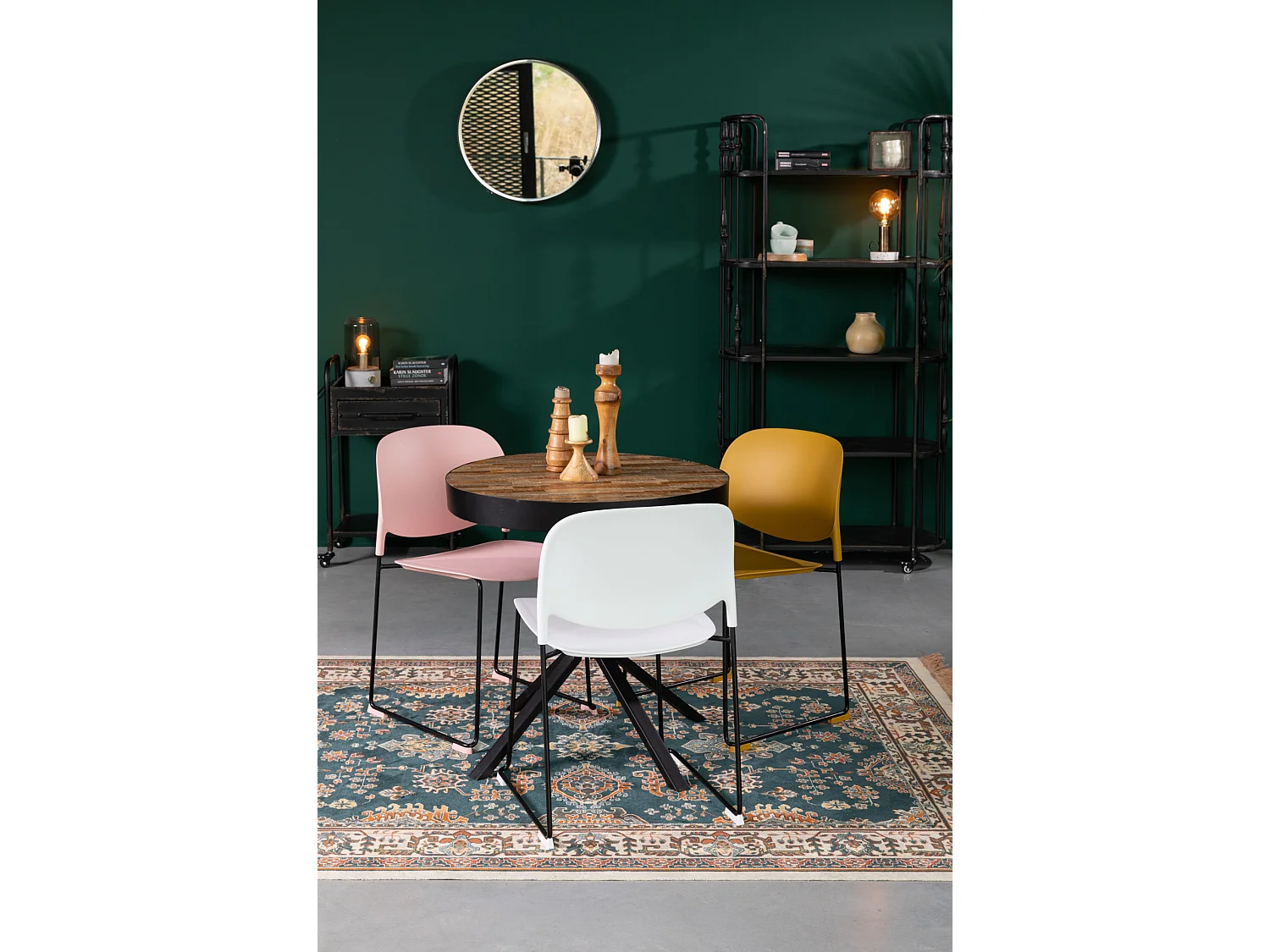 lot de 4 chaises stacks - Boite à design