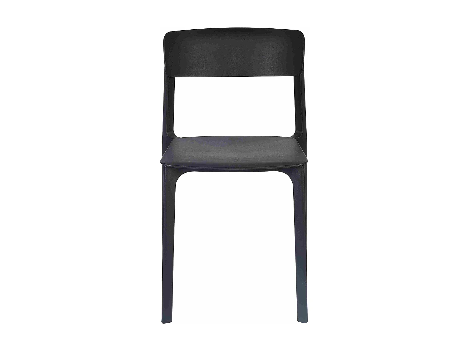 Lot de 4 chaises en polypropylène Clive