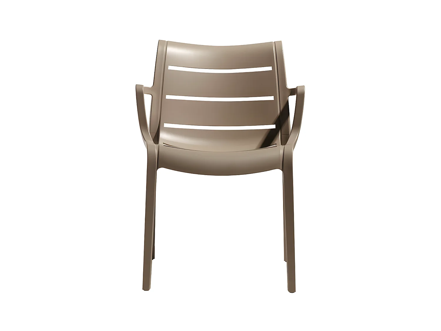4 Chaises design de jardin - SUNSET - Lot de 4 - deco