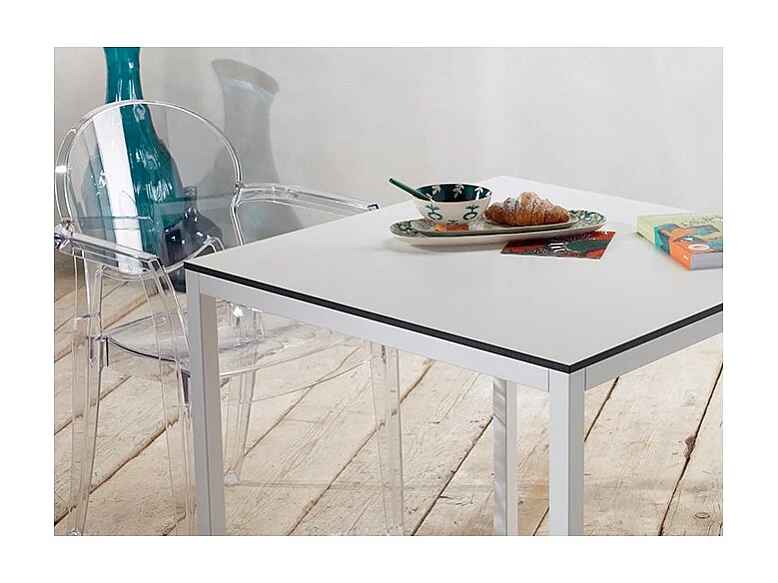 Chaise glossy design avec accoudoirs - IGLOO