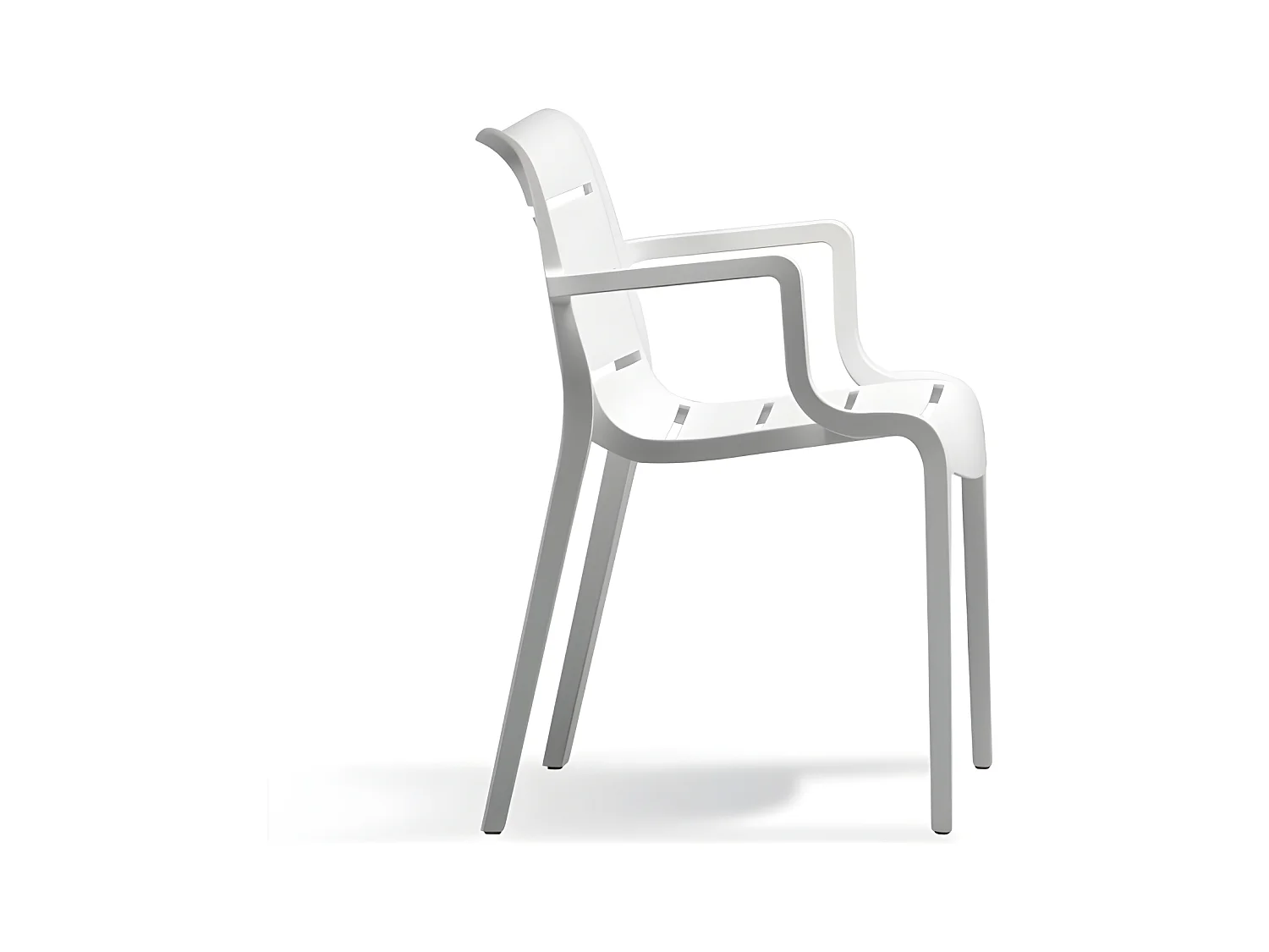 4 Chaises design de jardin - SUNSET - Lot de 4 - deco