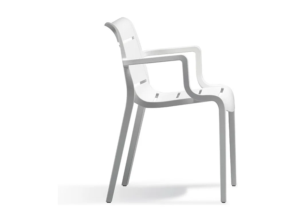 4 Chaises design de jardin - SUNSET - Lot de 4 - deco