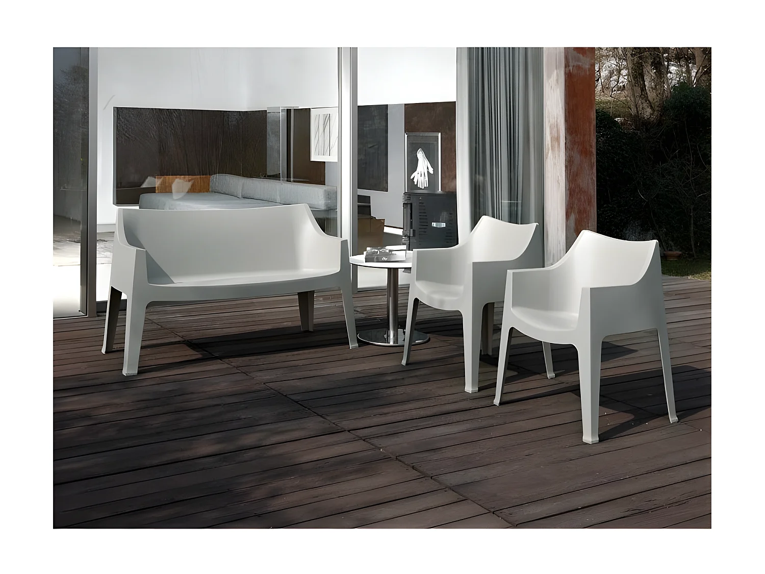 Banquette design de jardin - COCCOLONA SOFA - deco