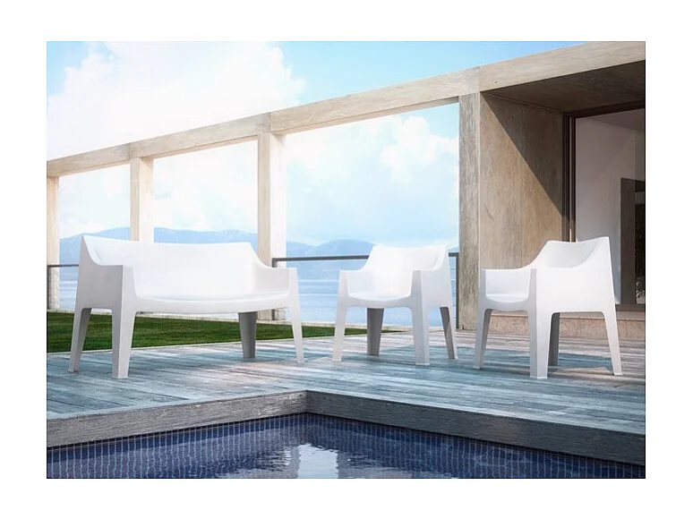 Banquette design de jardin - COCCOLONA SOFA - deco