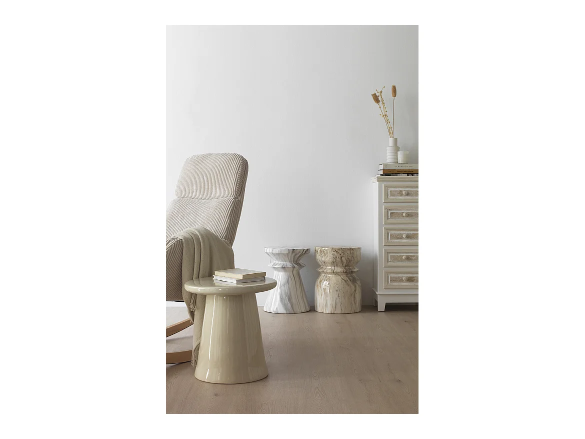 Keramikhocker Farbe braun