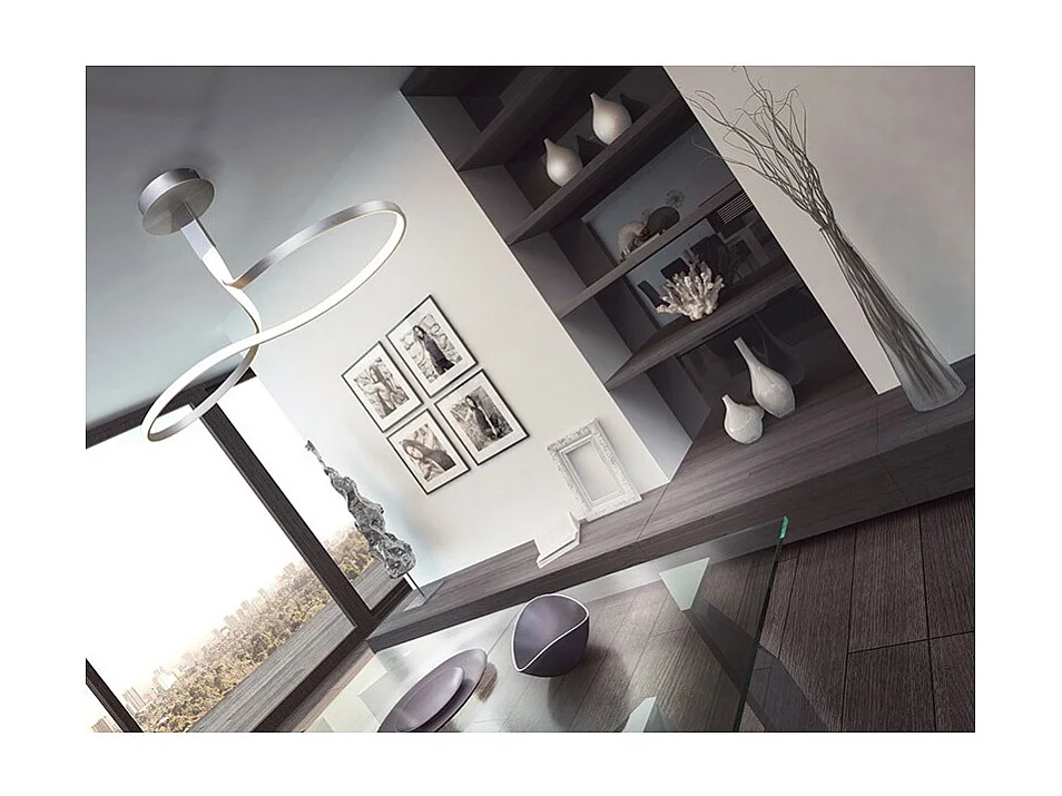 Plafonnier design Nur à variateur