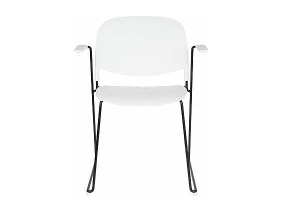 Lot de 4 chaises à accoudoirs stacks - Boite à design