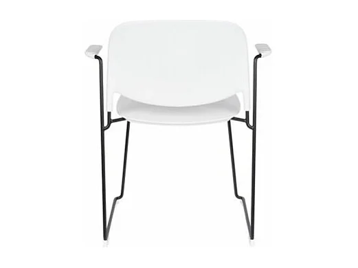 Lot de 4 chaises à accoudoirs stacks - Boite à design