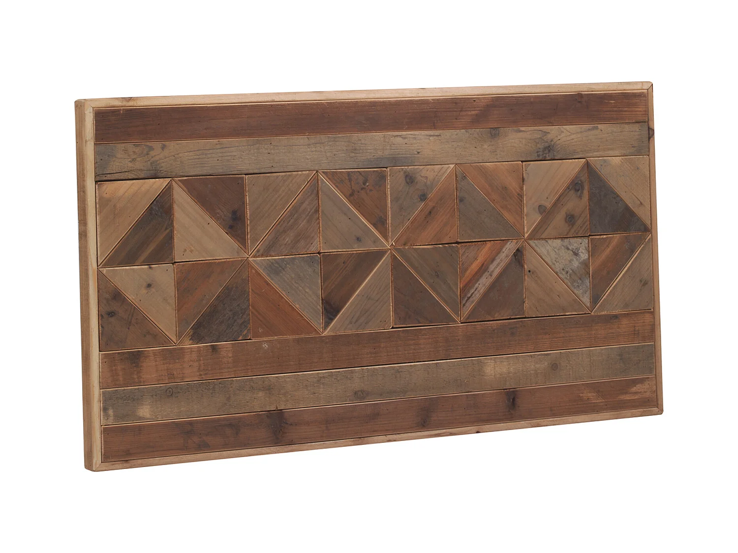 Kopfteil aus recyceltem Eschenholz, 110 x 60 cm