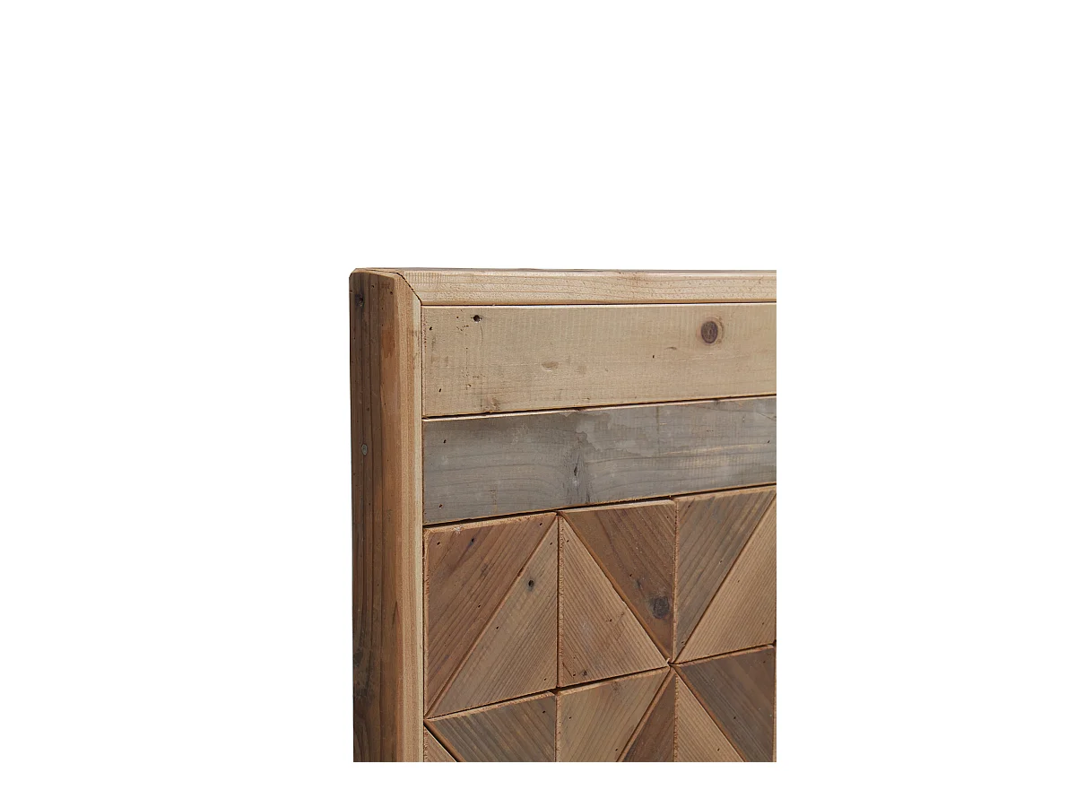 Kopfteil aus recyceltem Eschenholz, 110 x 60 cm