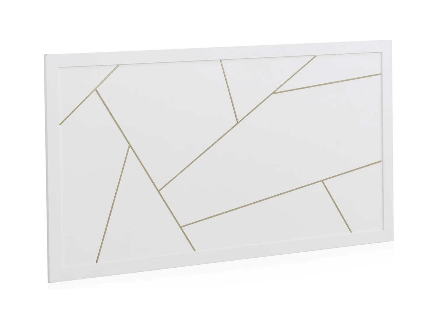 Tête de lit laquée blanche 110x60 cm