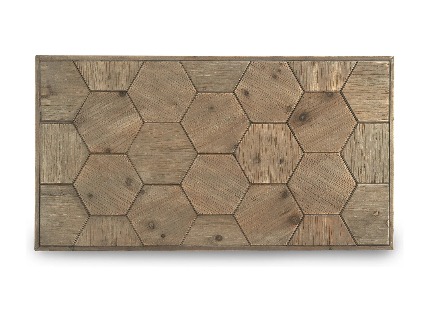 Tête de lit en frêne couleur naturelle 110x60 cm