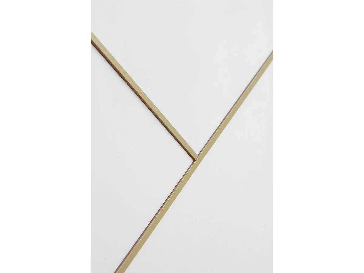 Tête de lit laquée en blanc 145x60 cm