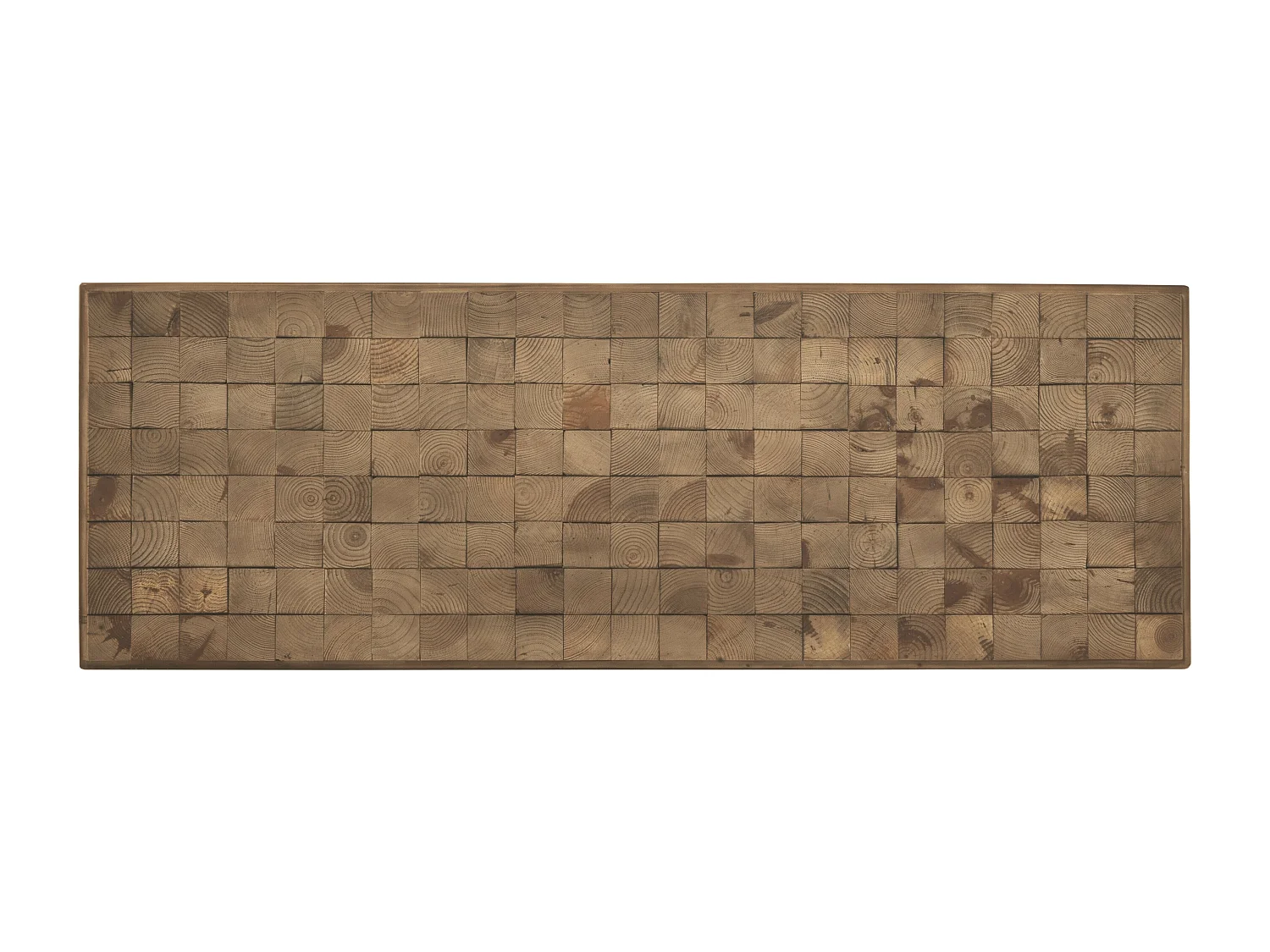 Cabeceira da cama folheada a madeira de abeto 145x60 cm