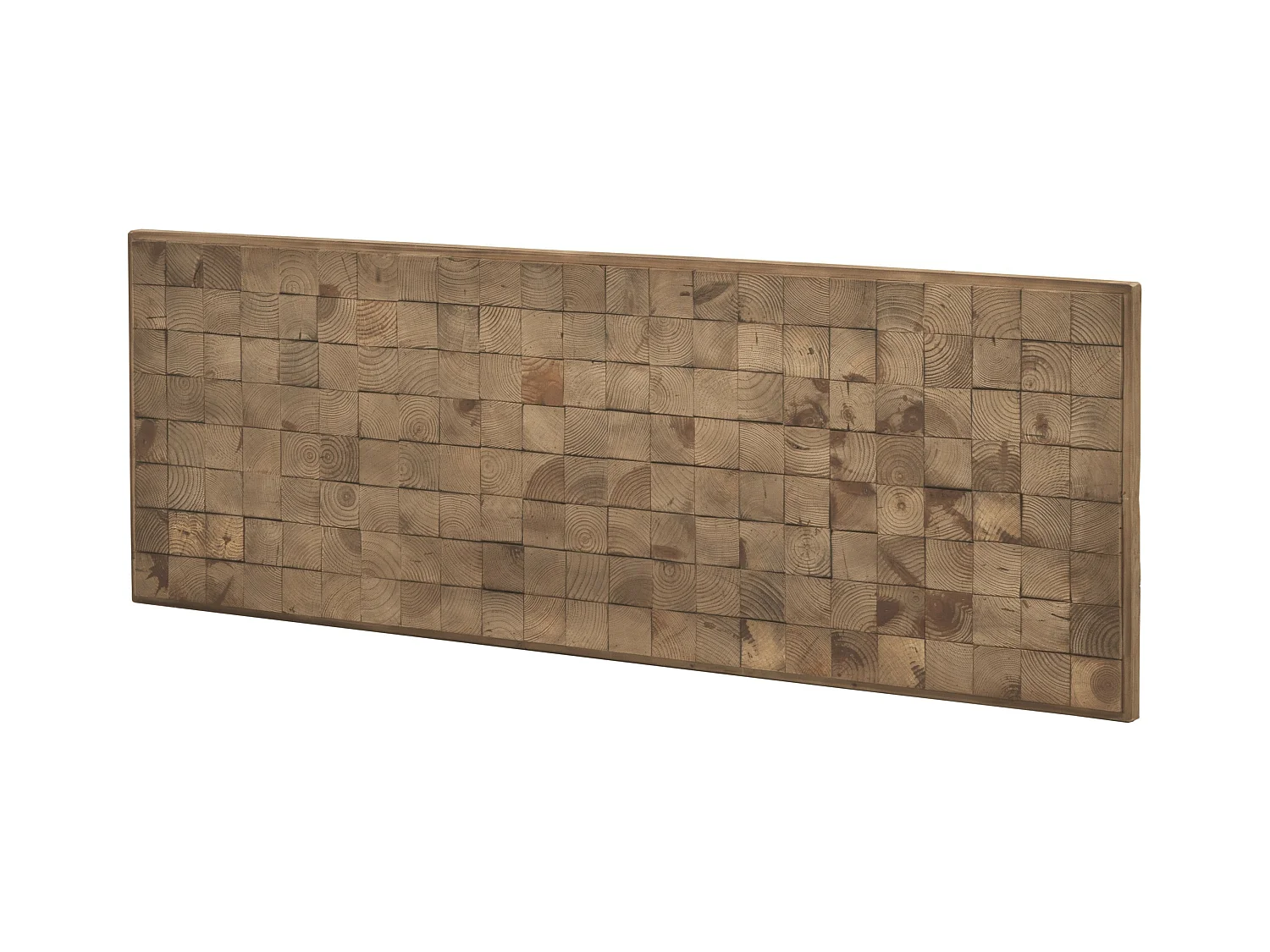 Cabezal chapado en madera de abeto 145x60 cm