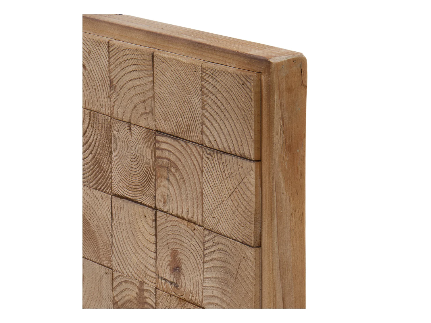 Cabezal chapado en madera de abeto 145x60 cm