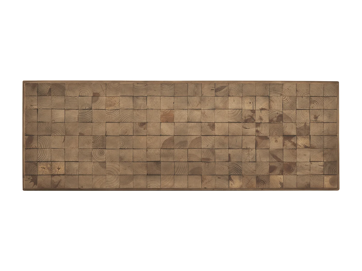 Tête de lit plaquée en bois de sapin 110x60 cm