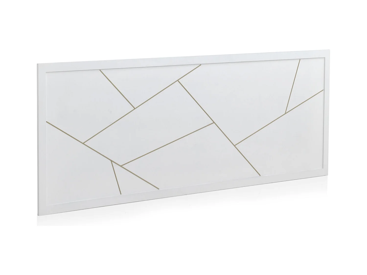 Tête de lit laquée blanche 165x60 cm