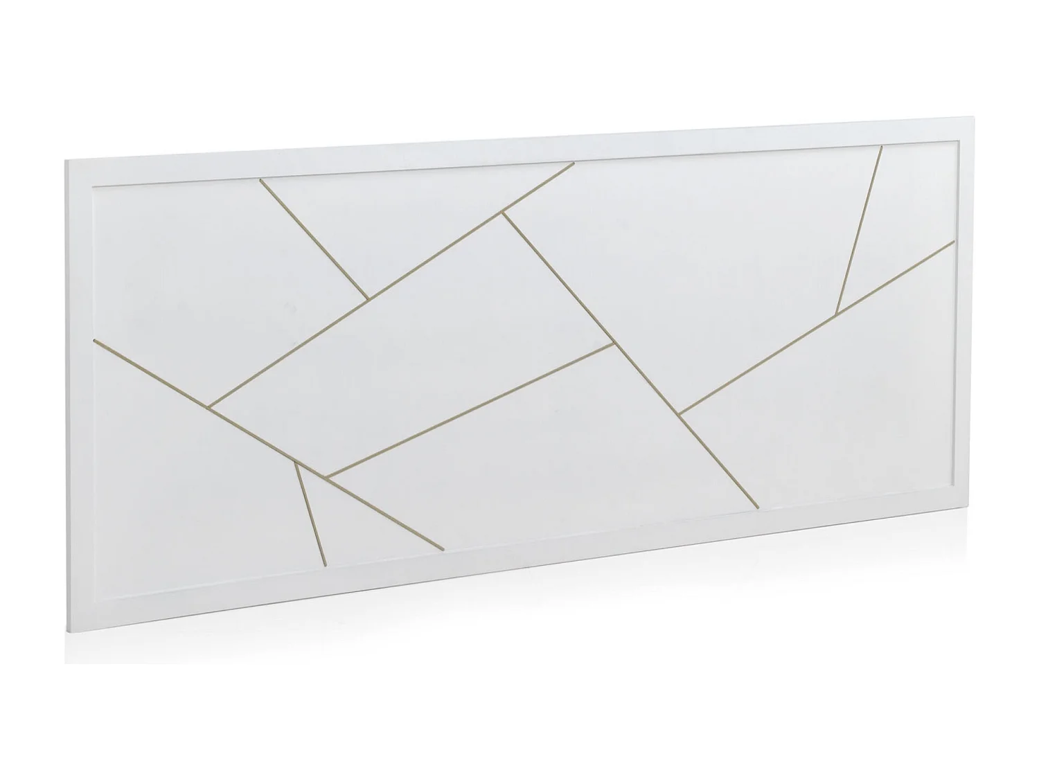 Cabeceira lacada branca 165x60 cm