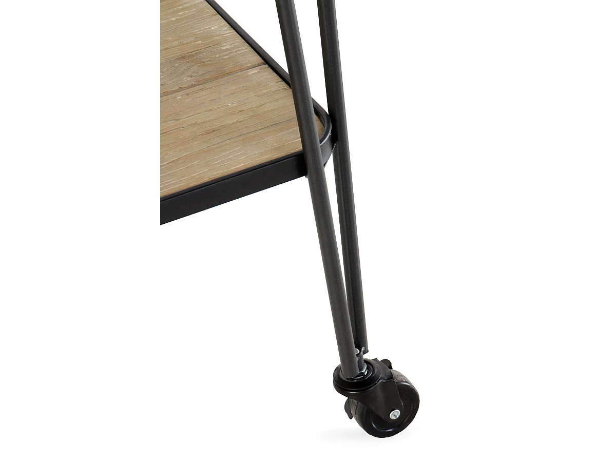 Consola madera de abeto y hierro