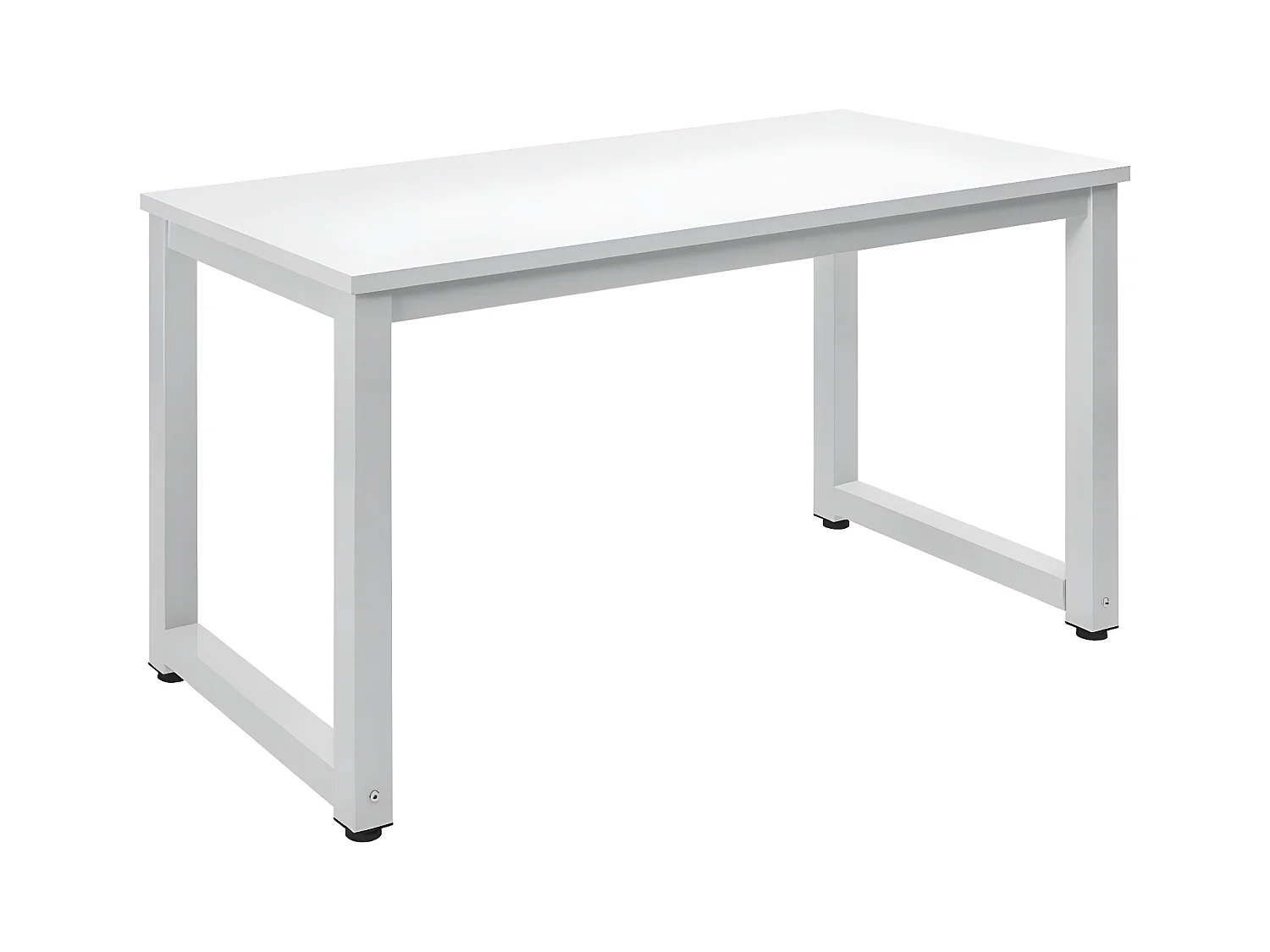 Modern computerbureau met opbergruimte