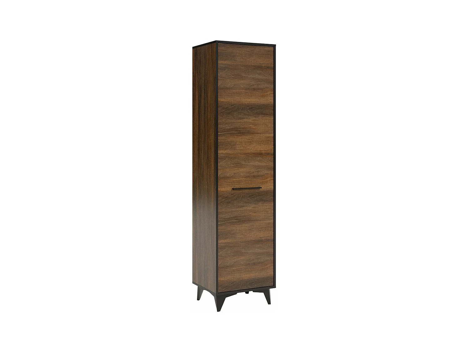 Étagère Avimora 105, Avec des portes|Fermé, Stratifié, Le nombre de portes: 1, 185x48cm
